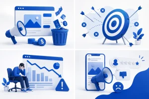 أخطاء الإعلانات الممولة التي تضيع فلوسك