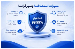 مميزات استضافة المواقع والسيرفرات من مسار الرقمية
